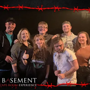 We escaped The Basement!