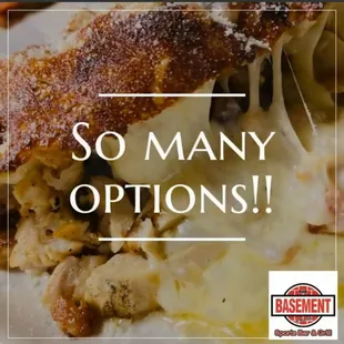 Burnt cheese foldovers... chx &amp; bacon, steak, pulled pork, Italian meats, pepperoni