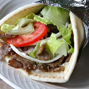 Gyro Sandwich.