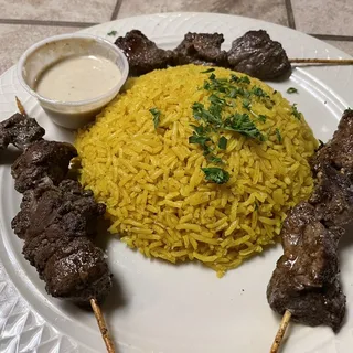 Kefta Kabob Plate Dinner