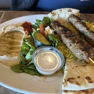 Kefta Kabob Plate Lunch