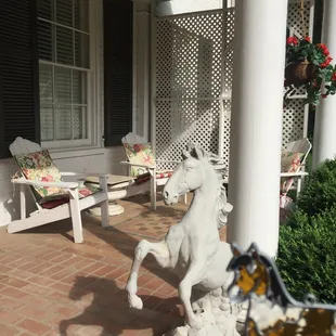 Relax on classic porch setting