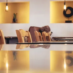 waffles, interior