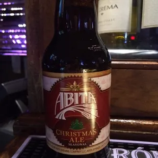 Seasonal Abita ~ Christmas Ale $3.50
