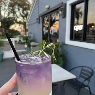 Gorgeous evening on the patio