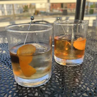 Heart of Agave Old Fashioned and their Classic Old Fashioned