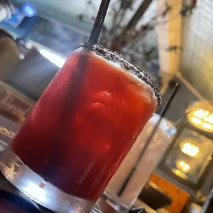 Jalapeño hibiscus &amp; tequila - yes please