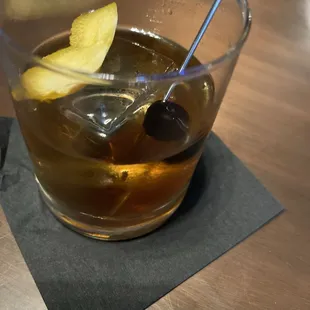 Old Fashioned made with Old Forrester Bourbon