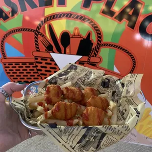 The Tiny Chicken Nuggets with Fries