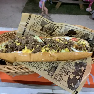 The NYC Style Chopped Cheese