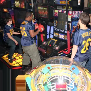 Fun video games, skeeball, cranes, ticket games and more are at The Bat Cave.