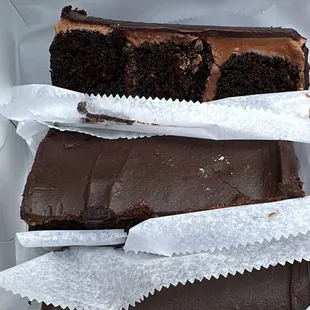 Matilda cake. Yes, I ordered 3 slices.  (Chocolate lovers! This is for you!)