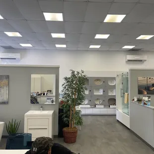 More options in their showroom