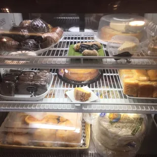 a variety of baked goods