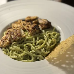 Linguini pesto