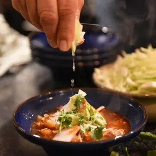 Pozole. Traditional Mexican comfort food.