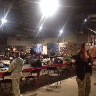 The battlegrounds waiting room.