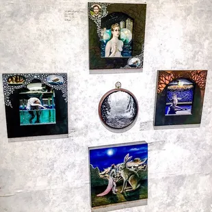 #thebauerkc #livmorrow Beautiful pieces by Liv Morrow in the Bauer which is centered in the Crossroads.