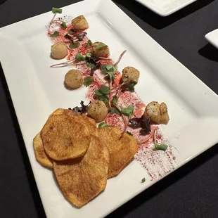 Seared Scallops! Chef Byron's special