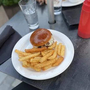 Mushroom &amp; Swiss Burger