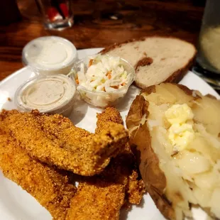 Perch fish fry
