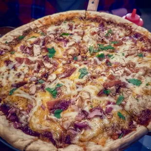 Bourbon BBQ Chicken Pizza