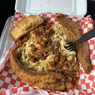 Friday seafood pasta special. (2nd visit) first visit I demolished it.