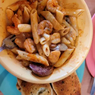 Cajun pasta