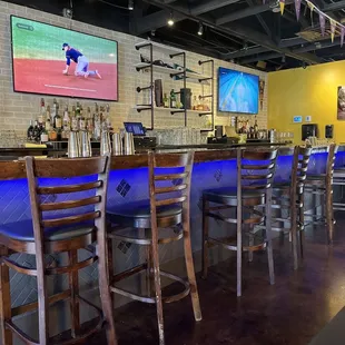 The bar right at the entrance