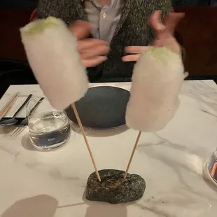 Cotton Candy Foie Gras