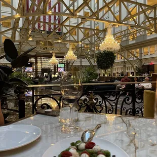 Waldorf Astoria lounge