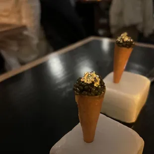 Caviar cones - $19 each