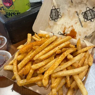 Well seasoned fries