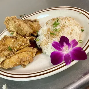 Garlic chicken