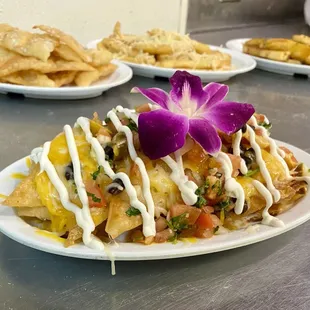 Happy hour nachos
