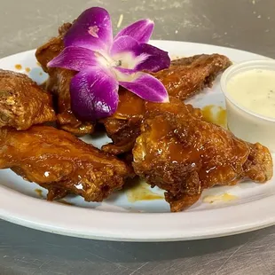 Happy hour wings