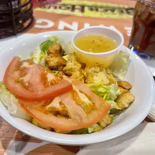 Side salad.