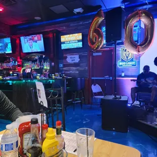 a man sitting at a bar