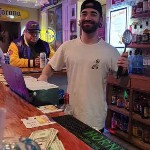 GABE- THE HOTTEST BARTENDER IN MENTONE!