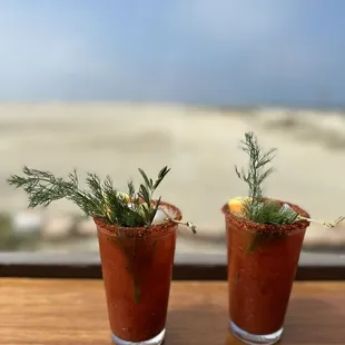 Bloody's on the beach!