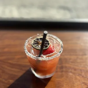 Strawberry house margarita