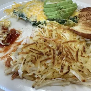 The tiniest omelette ever.