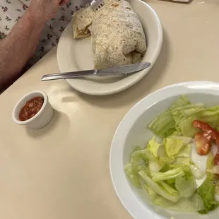 Breakfast Burrito is HUGE