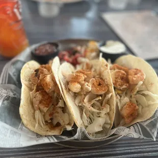 Cajun Shrimp Tacos
