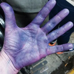 It took two days to wash out this dye. I have free hair coloring all week!