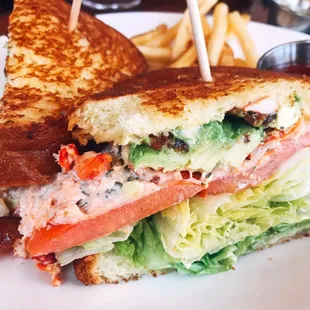 Maine Lobster Rolls Sandwich - I like it, but my hubby doesn't like the bread
