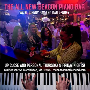 The Piano Bar at The Beacon. Always a good time.