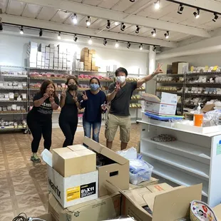 Moving into our current location on Queen Street - April 2021