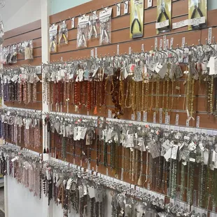 From Agate to Opal on this wall