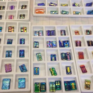 Dichroic pendant classes and parties offered regularly!